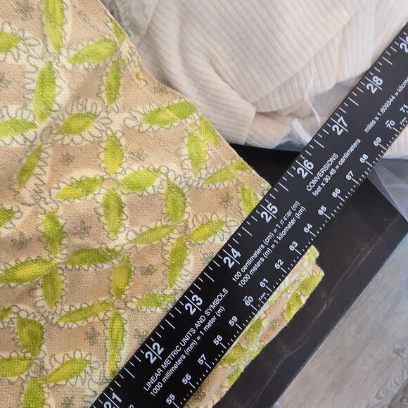 NEW Sigrid Olsen Women's Linen Blend Drawstring Waist Capri Pants Green‎ Size 8 - Picture 13 of 13